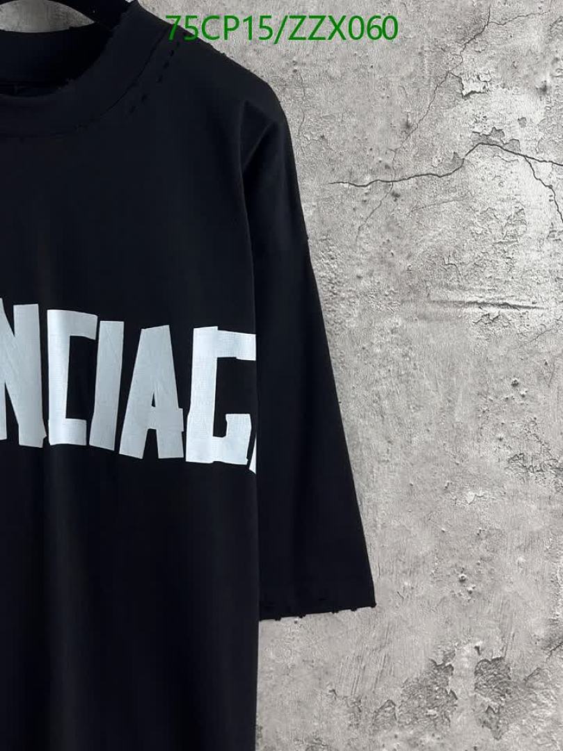 Balenciaga-Clothing Code: ZZX060 $: 75USD