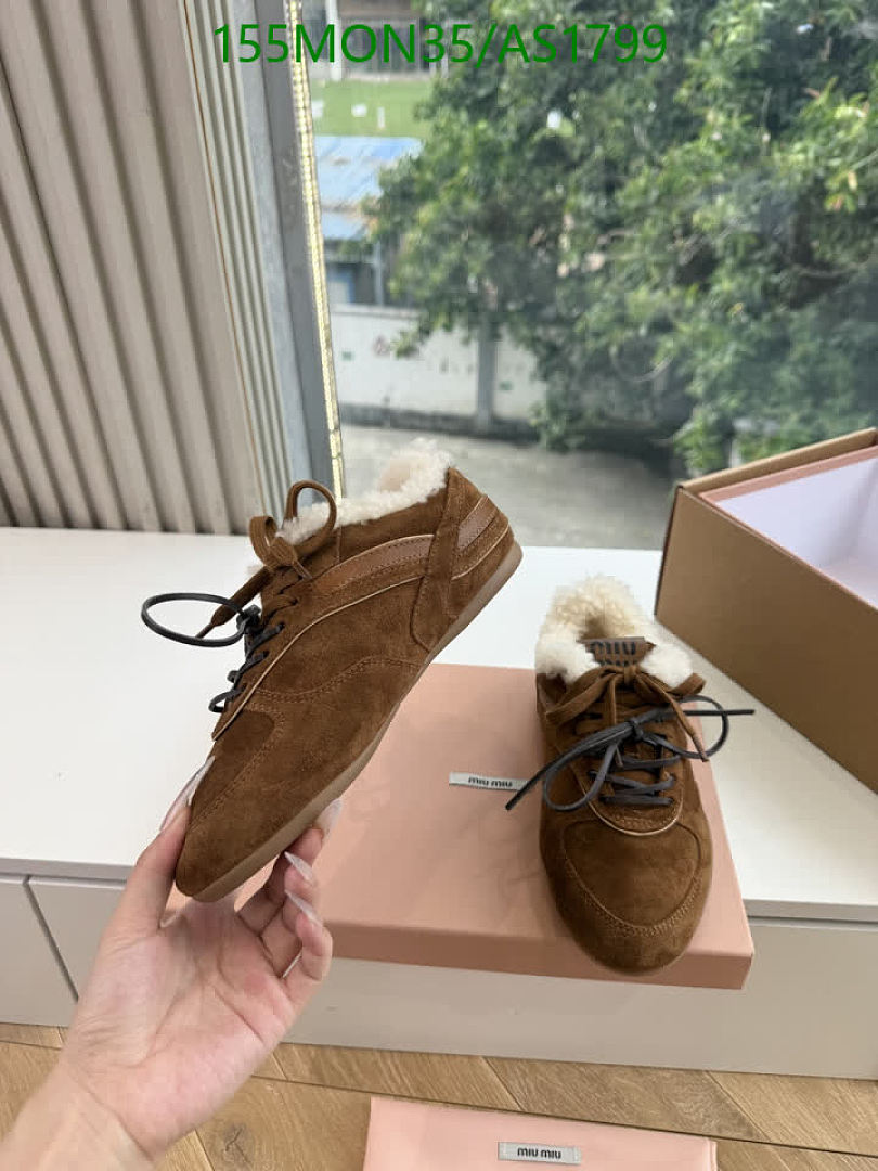 Miu Miu-Women Shoes Code: AS1799 $: 155USD