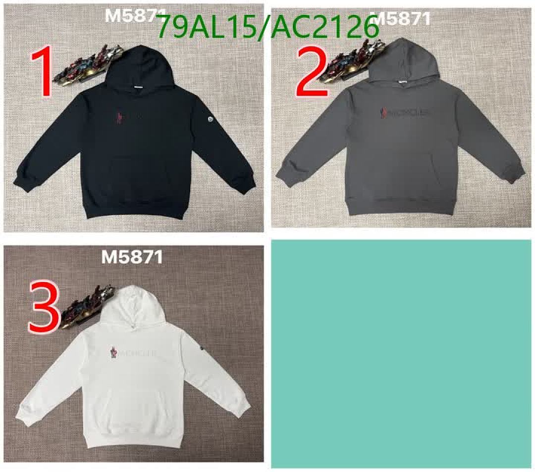 Moncler-Clothing Code: AC2126 $: 79USD