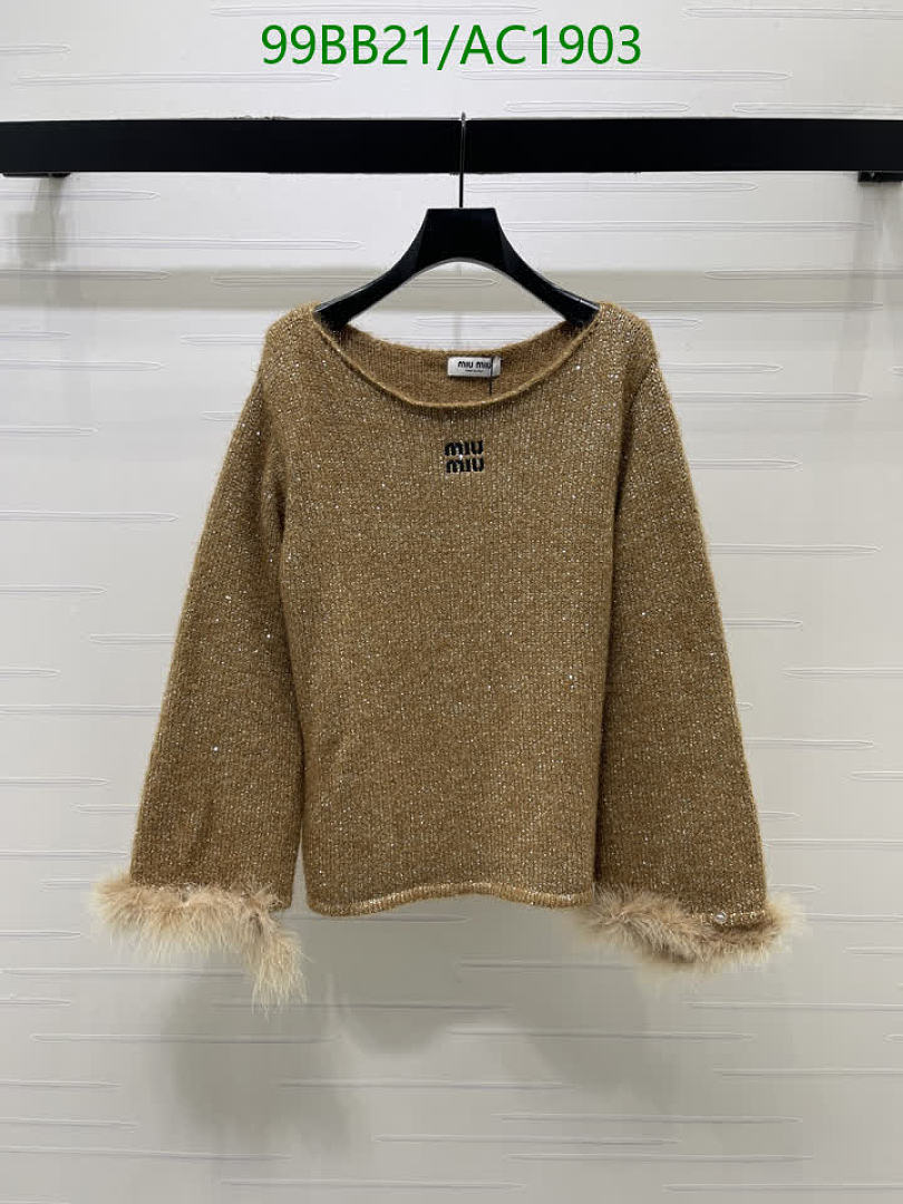 Miu Miu-Clothing Code: AC1903 $: 99USD