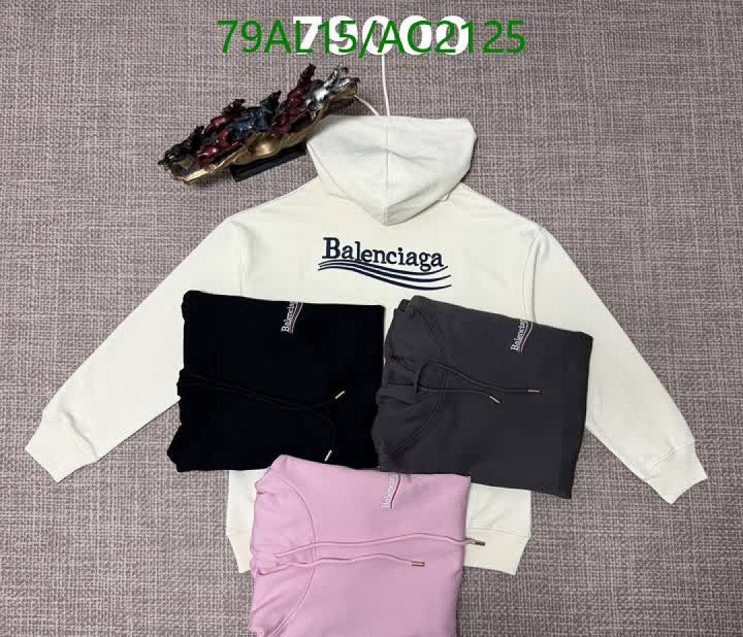 Balenciaga-Clothing Code: AC2125 $: 79USD