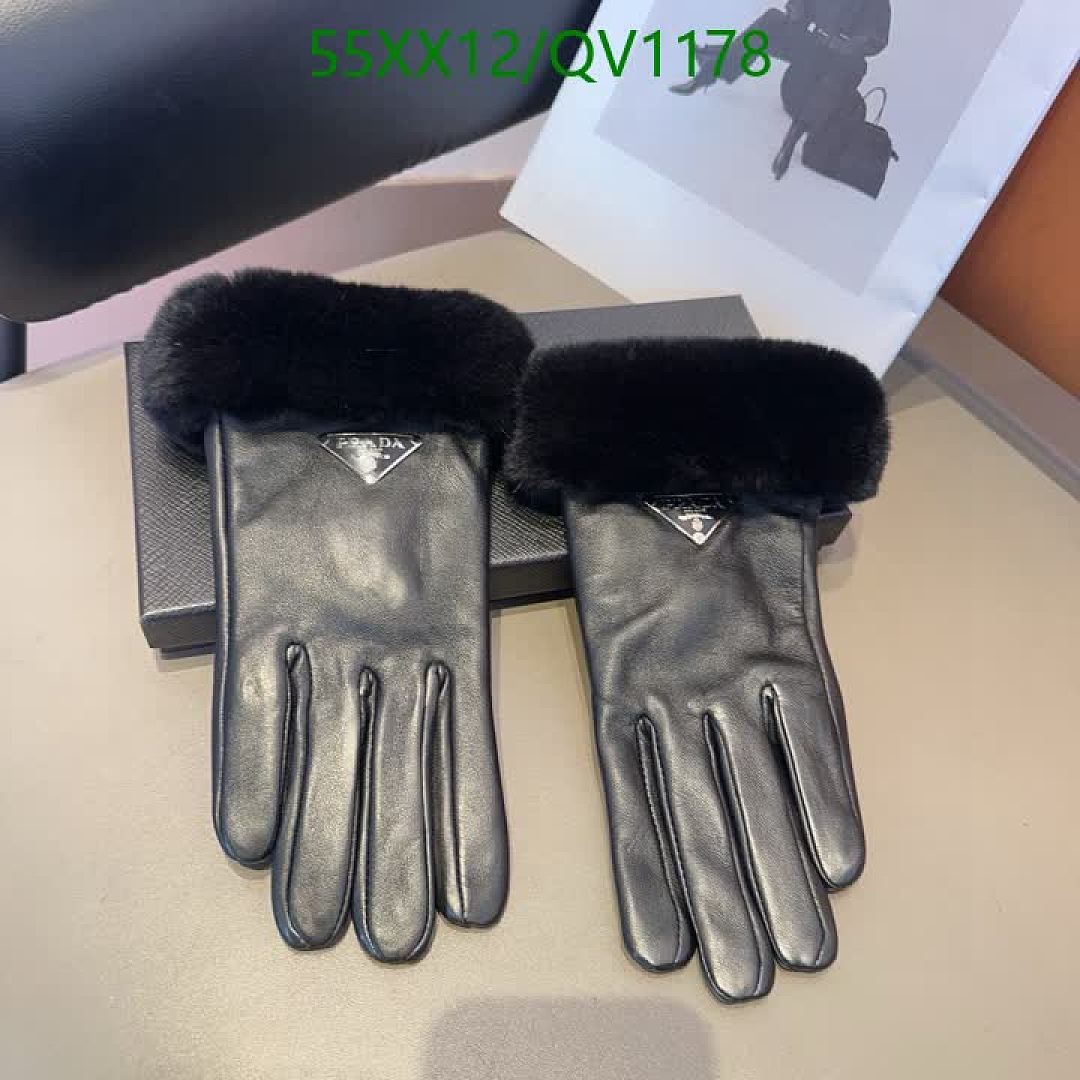 Prada-Gloves Code: QV1178 $: 55USD