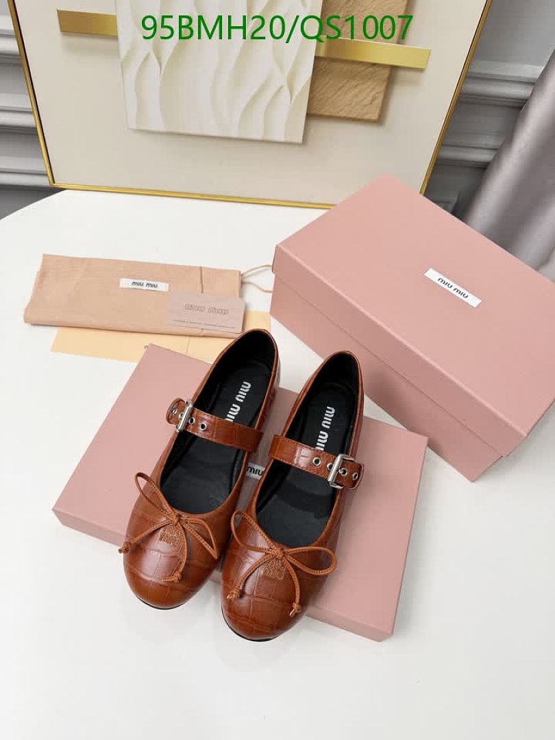 Miu Miu-Women Shoes Code: QS1007 $: 95USD