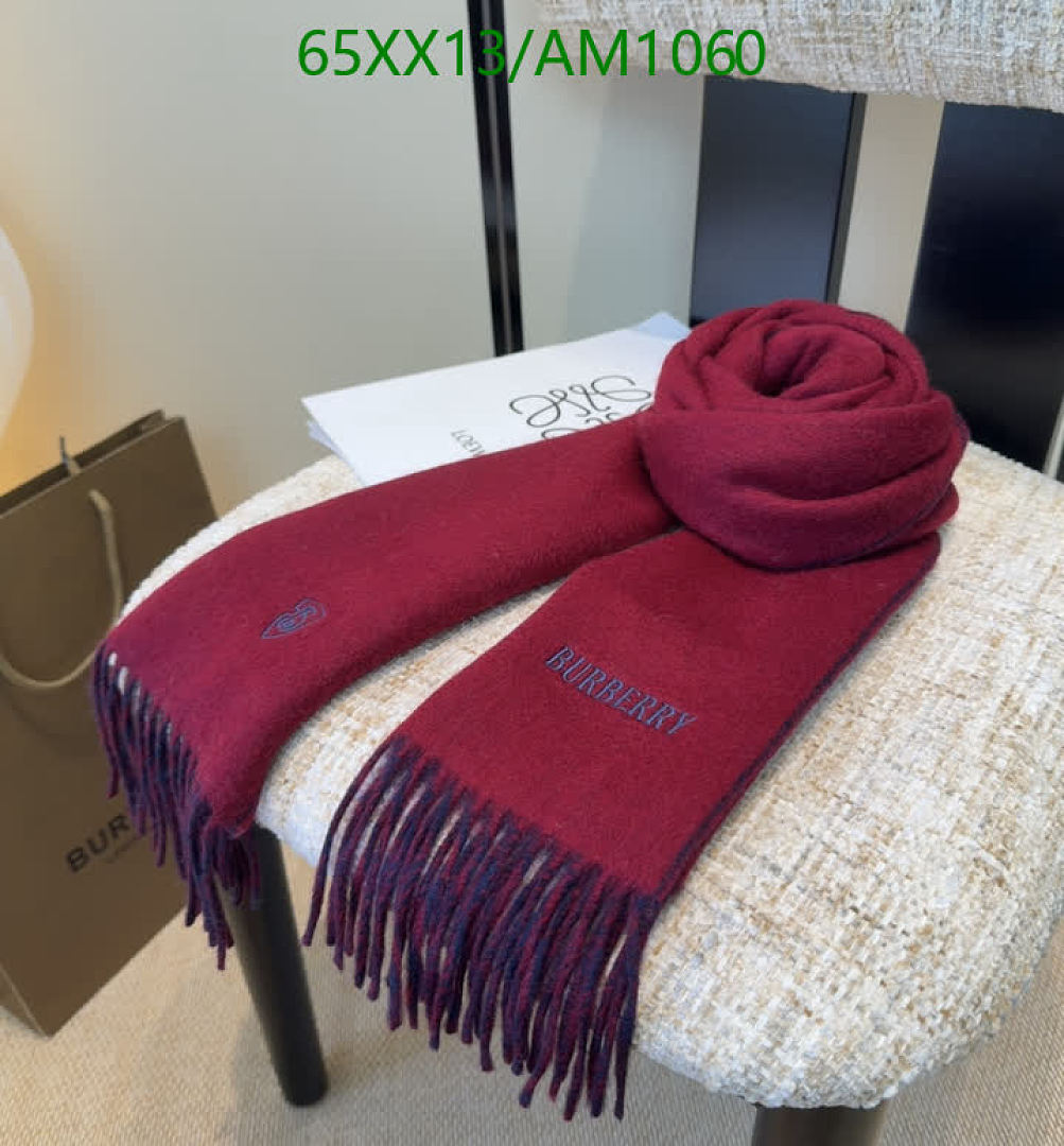 Burberry-Scarves Code: AM1060 $: 65USD