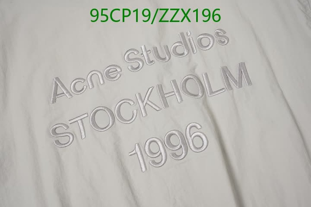 Acne Studios-Clothing Code: ZZX196 $: 95USD