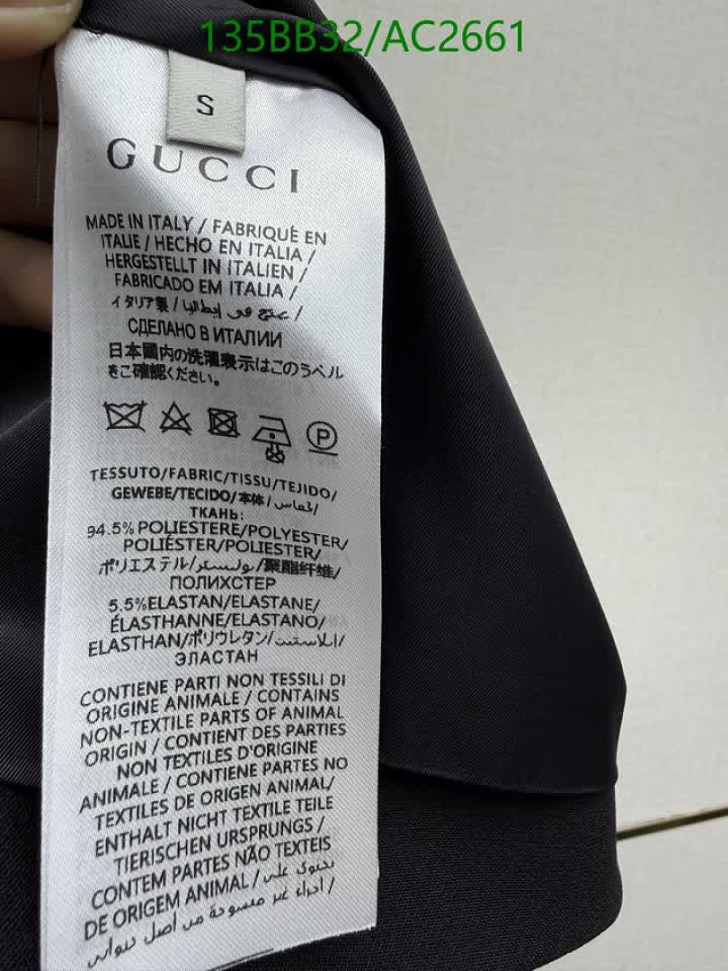 Gucci-Clothing Code: AC2661 $: 135USD