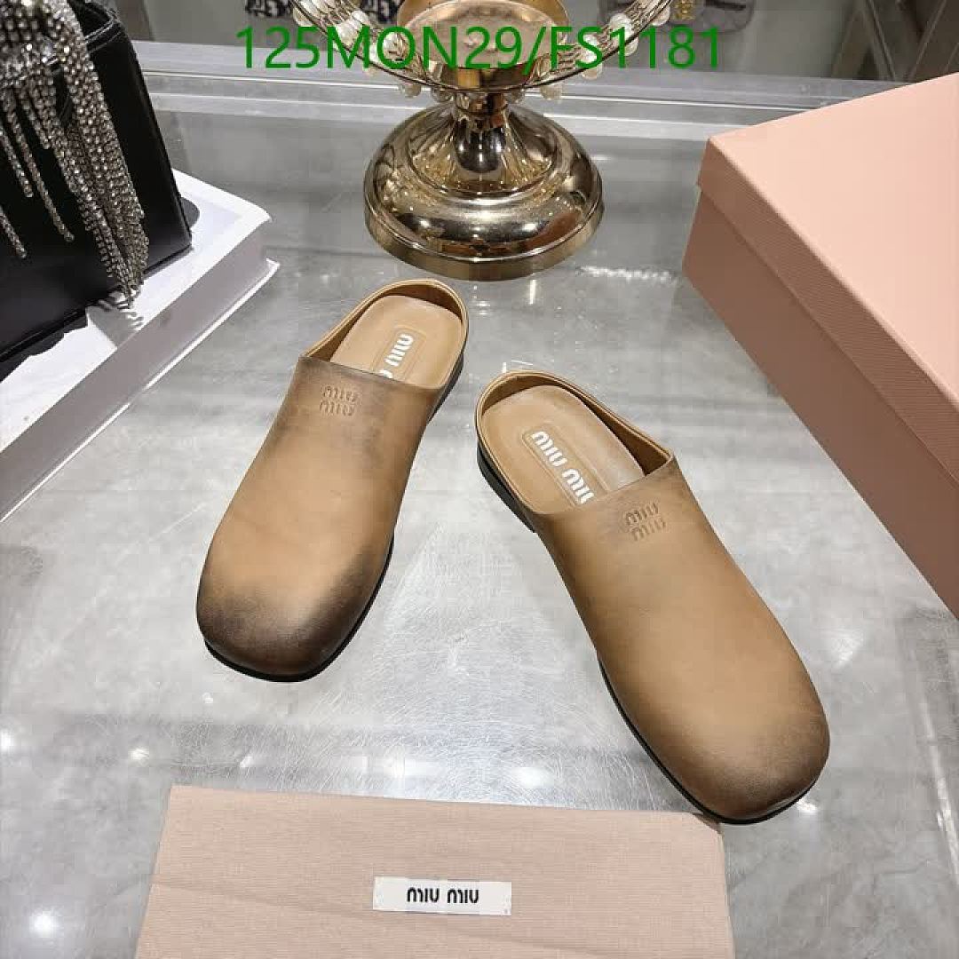 Miu Miu-Women Shoes Code: FS1181 $: 125USD