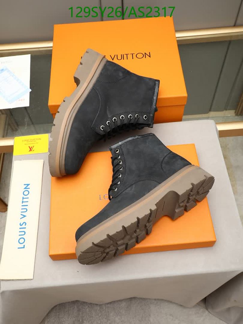 LV-Men shoes Code: AS2317 $: 129USD