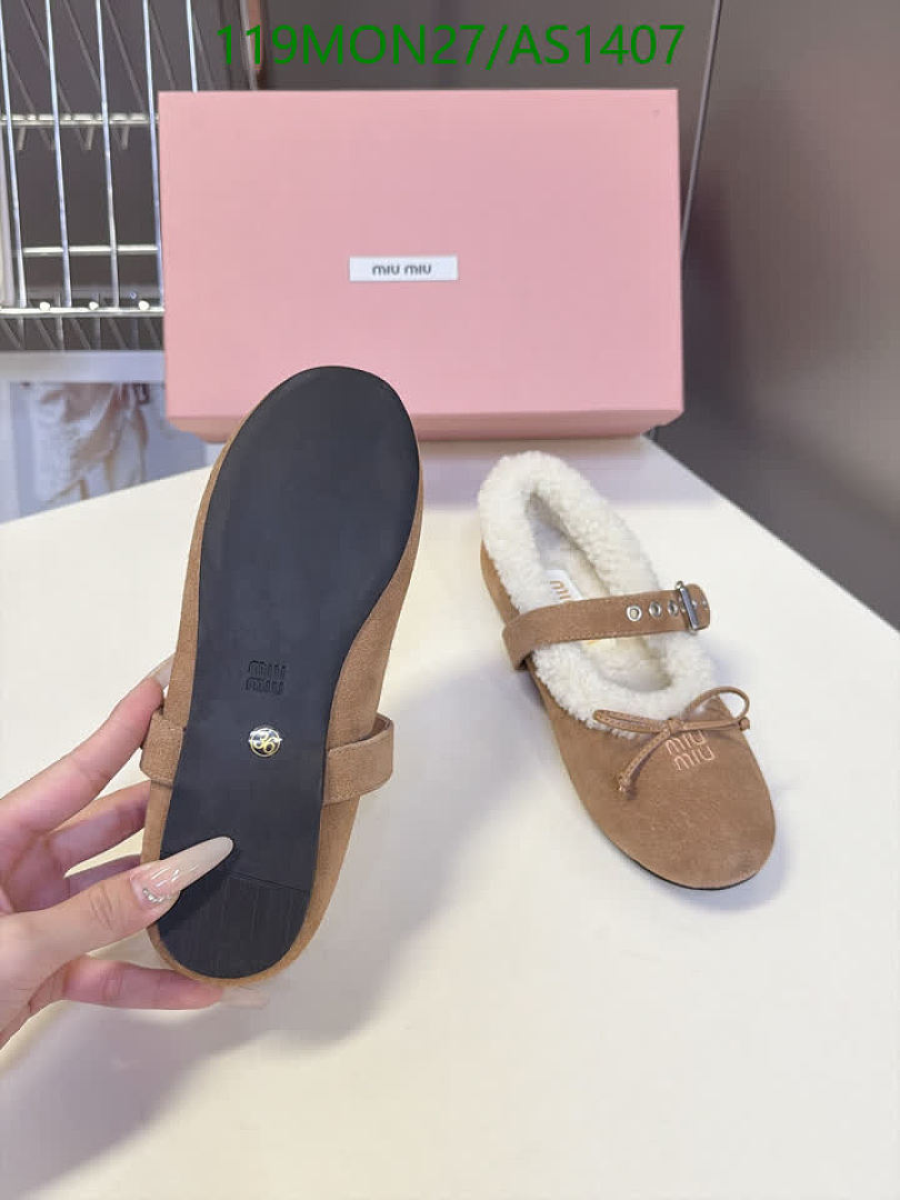 Miu Miu-Women Shoes Code: AS1407 $: 119USD