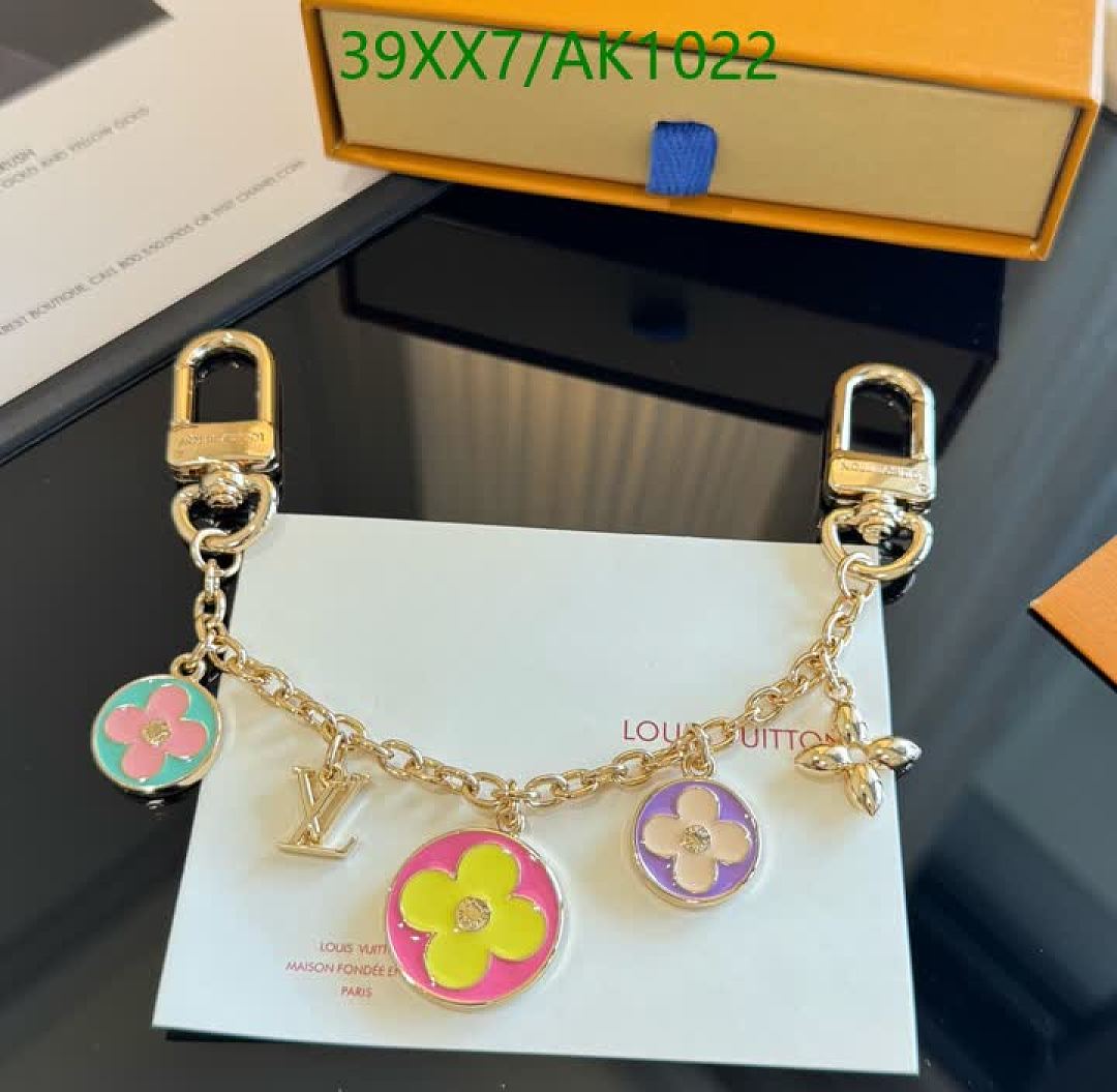 LV-Keychains & Charms Code: AK1022 $: 39USD