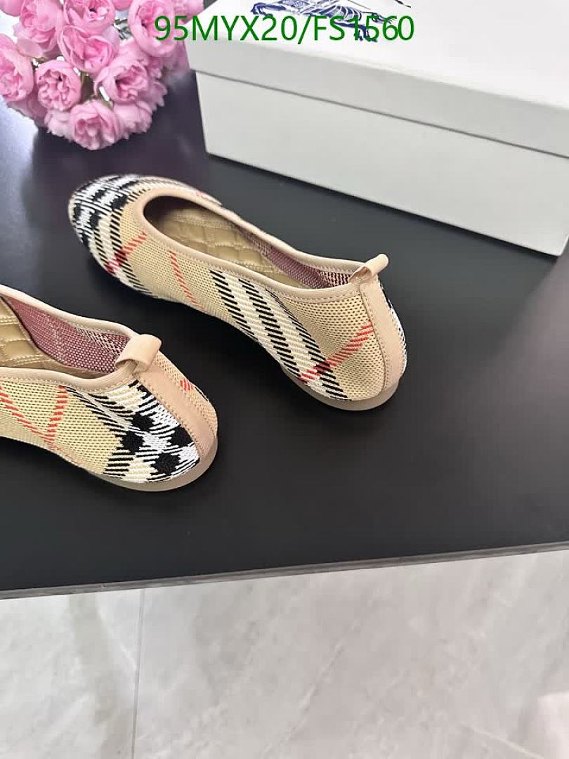 Burberry-Women Shoes Code: FS1560 $: 95USD