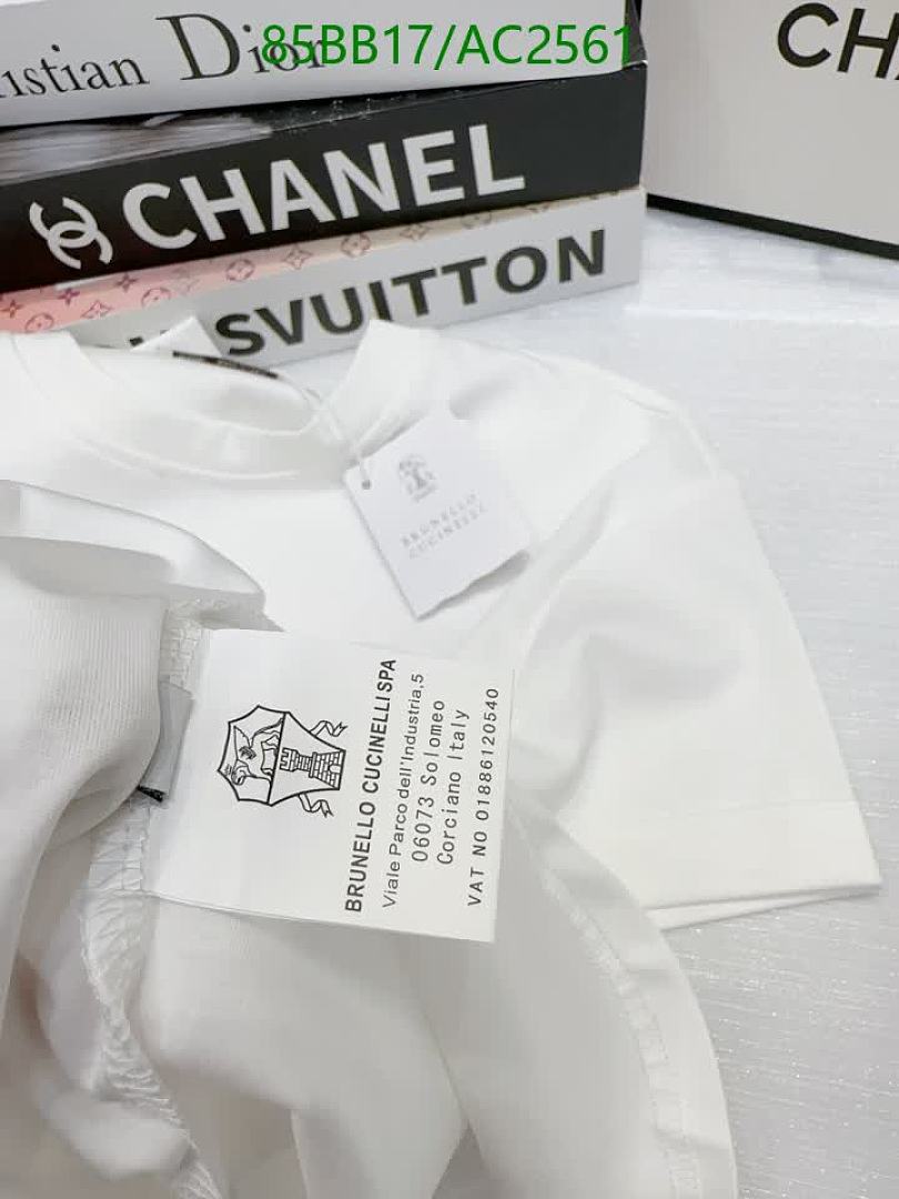 Brunello Cucinelli-Clothing Code: AC2561 $: 85USD