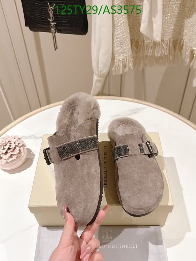 Brunello Cucinelli-Women Shoes Code: AS3575 $: 125USD