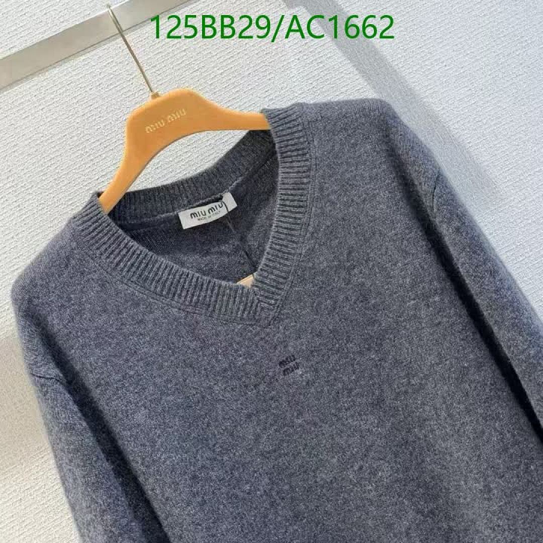 Miu Miu-Clothing Code: AC1662 $: 125USD