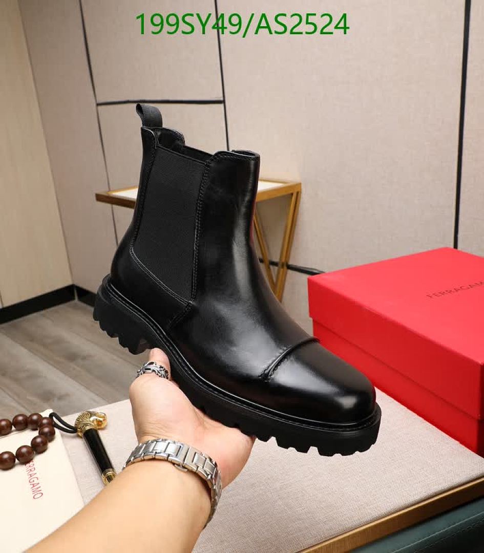 Ferragamo-Men shoes Code: AS2524 $: 199USD