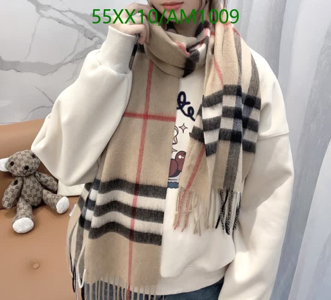 Burberry-Scarves Code: AM1009 $: 55USD