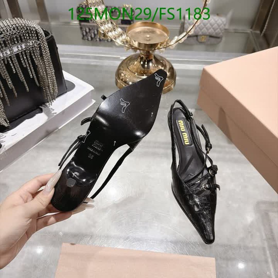 Miu Miu-Women Shoes Code: FS1183 $: 125USD