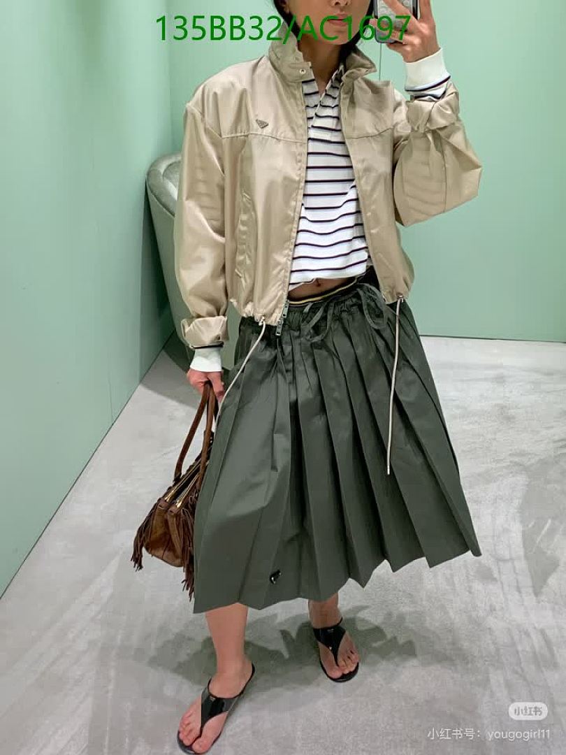 Prada-Clothing Code: AC1697 $: 135USD