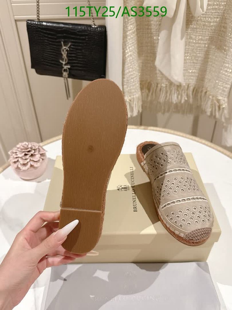 Brunello Cucinelli-Women Shoes Code: AS3559 $: 115USD