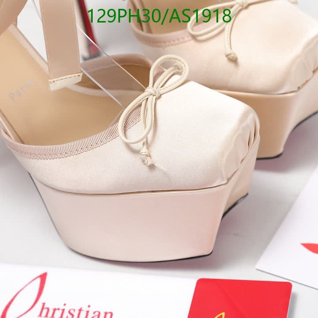 Christian Louboutin-Women Shoes Code: AS1918 $: 129USD