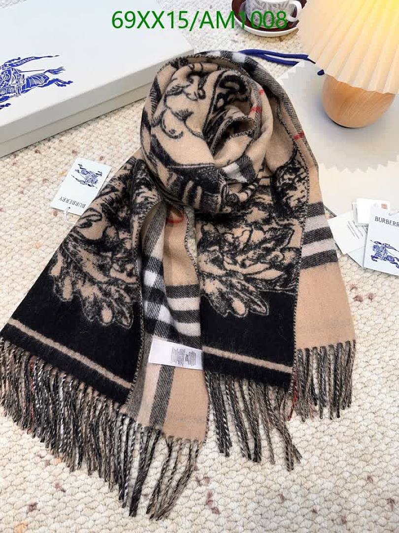 Burberry-Scarves Code: AM1008 $: 69USD