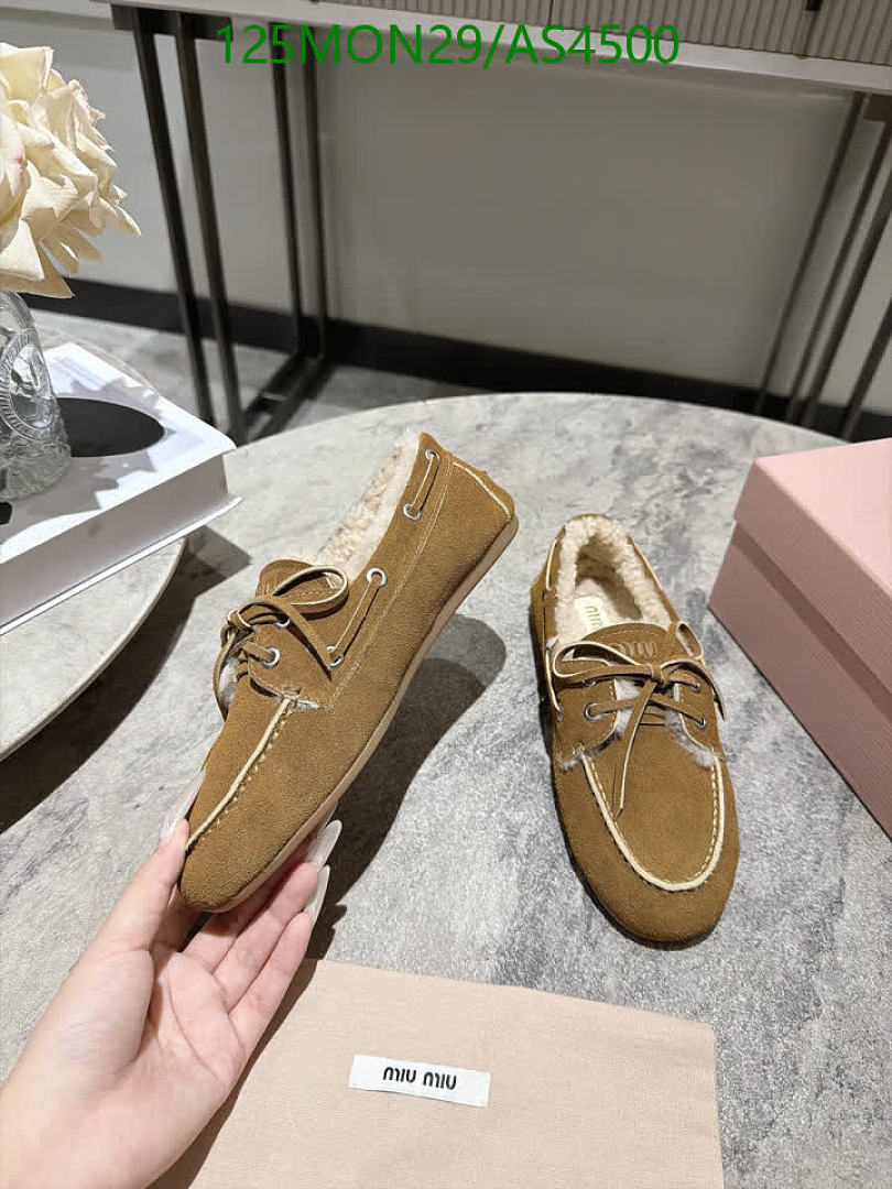 Miu Miu-Women Shoes Code: AS4500 $: 125USD