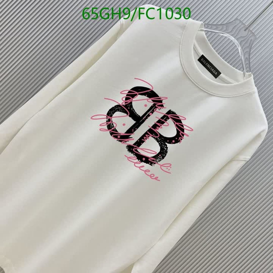 Balenciaga-Clothing Code: FC1030 $: 65USD