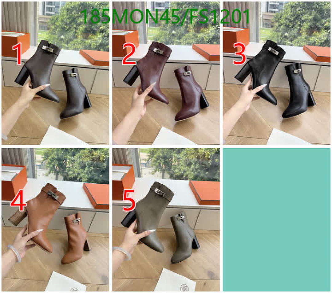 Hermes-Women Shoes Code: FS1201 $: 185USD