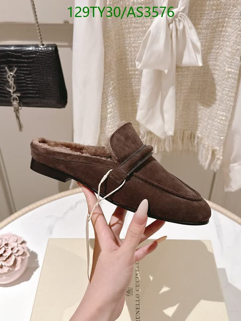 Brunello Cucinelli-Women Shoes Code: AS3576 $: 129USD