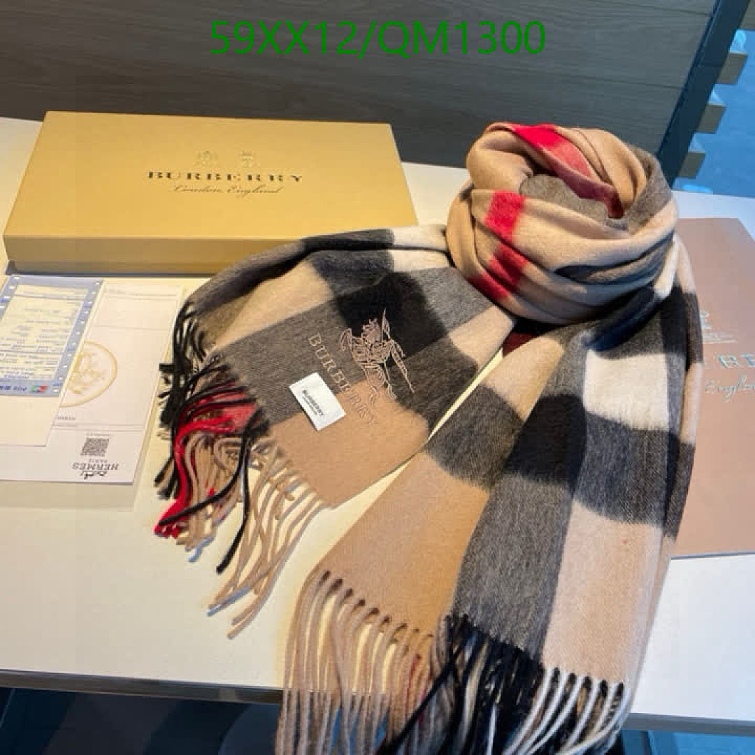 Burberry-Scarves Code: QM1300 $: 59USD