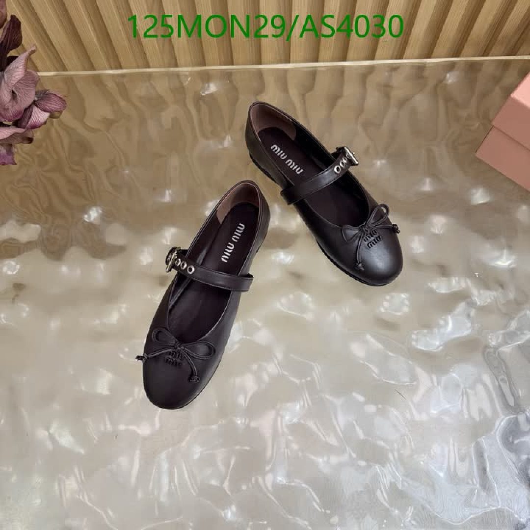 Miu Miu-Women Shoes Code: AS4030 $: 125USD