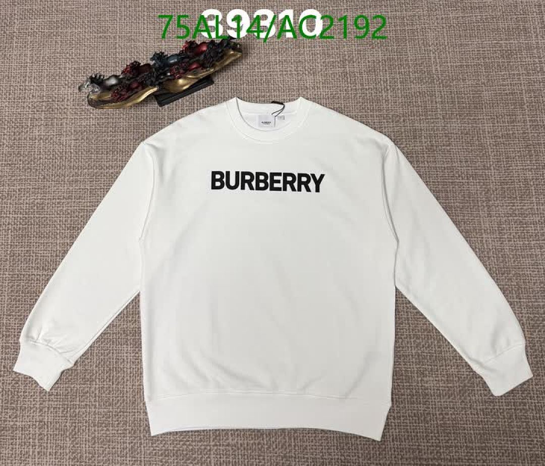 Burberry-Clothing Code: AC2192 $: 75USD