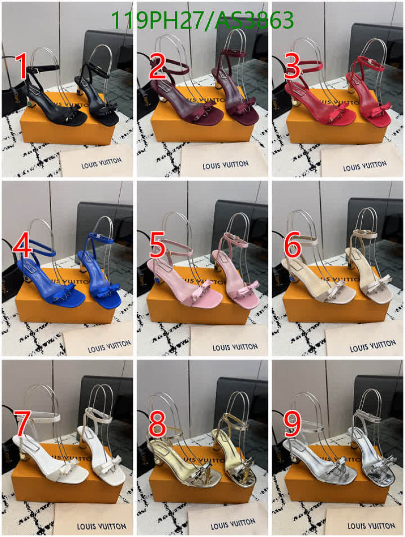 LV-Women Shoes Code: AS3863 $: 119USD