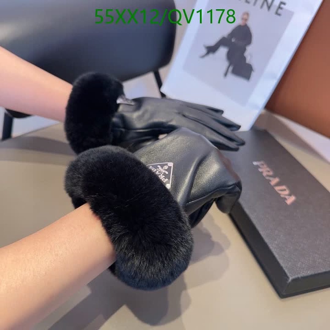Prada-Gloves Code: QV1178 $: 55USD