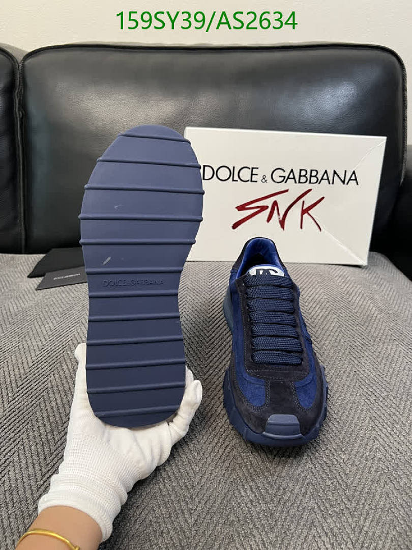 D&G-Men shoes Code: AS2634 $: 159USD