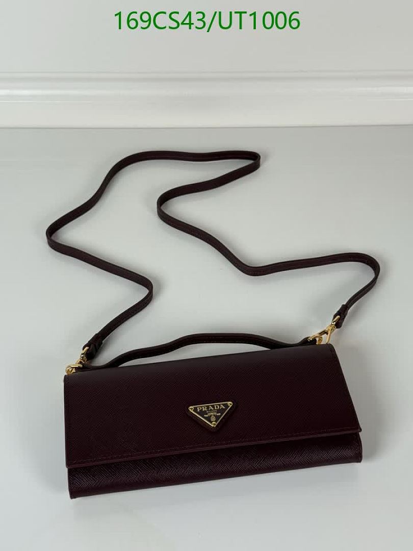 Prada-WalletsMirror Quality Code: UT1006 $: 169USD