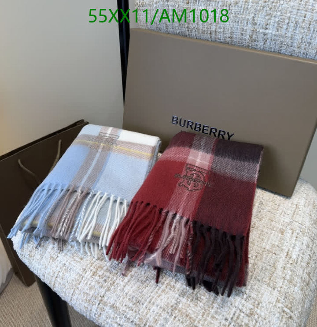 Burberry-Scarves Code: AM1018 $: 55USD