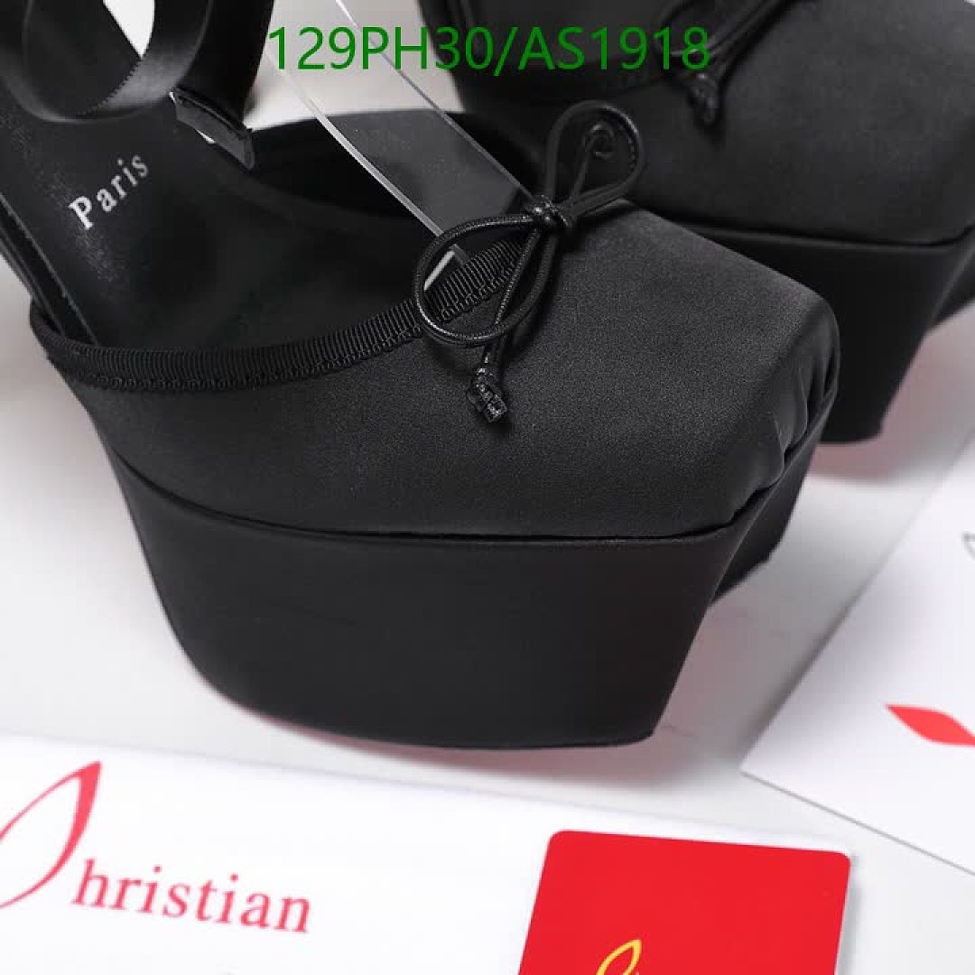 Christian Louboutin-Women Shoes Code: AS1918 $: 129USD