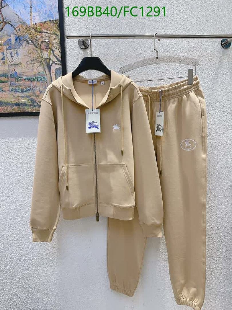 Burberry-Clothing Code: FC1291 $: 169USD