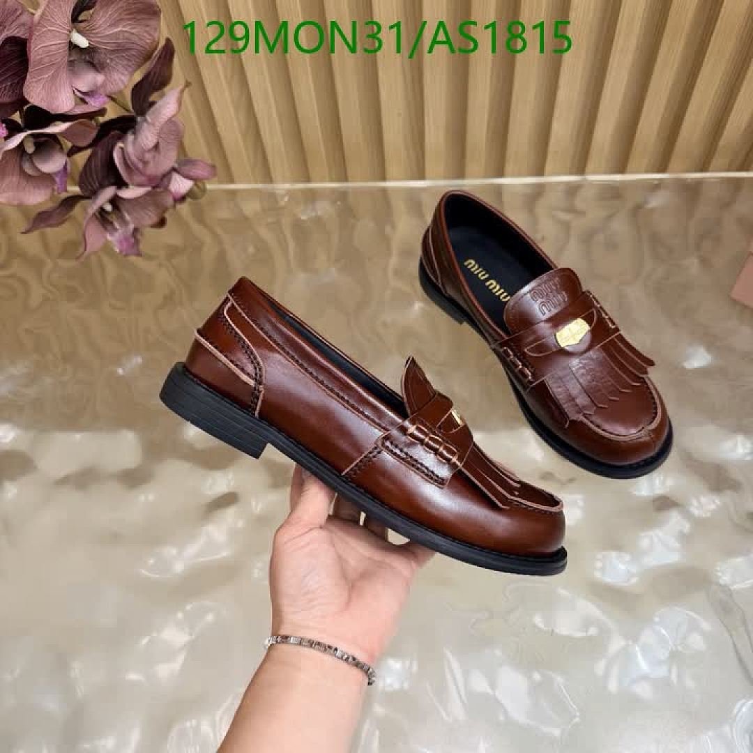 Miu Miu-Women Shoes Code: AS1815 $: 129USD