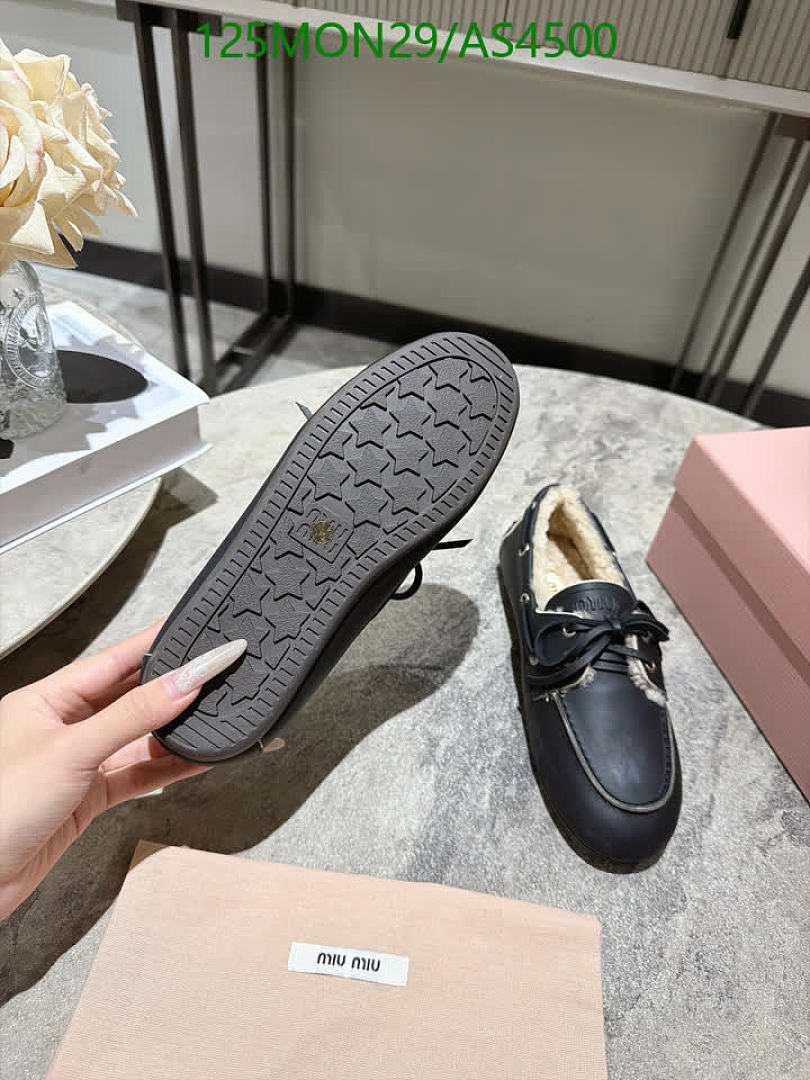Miu Miu-Women Shoes Code: AS4500 $: 125USD