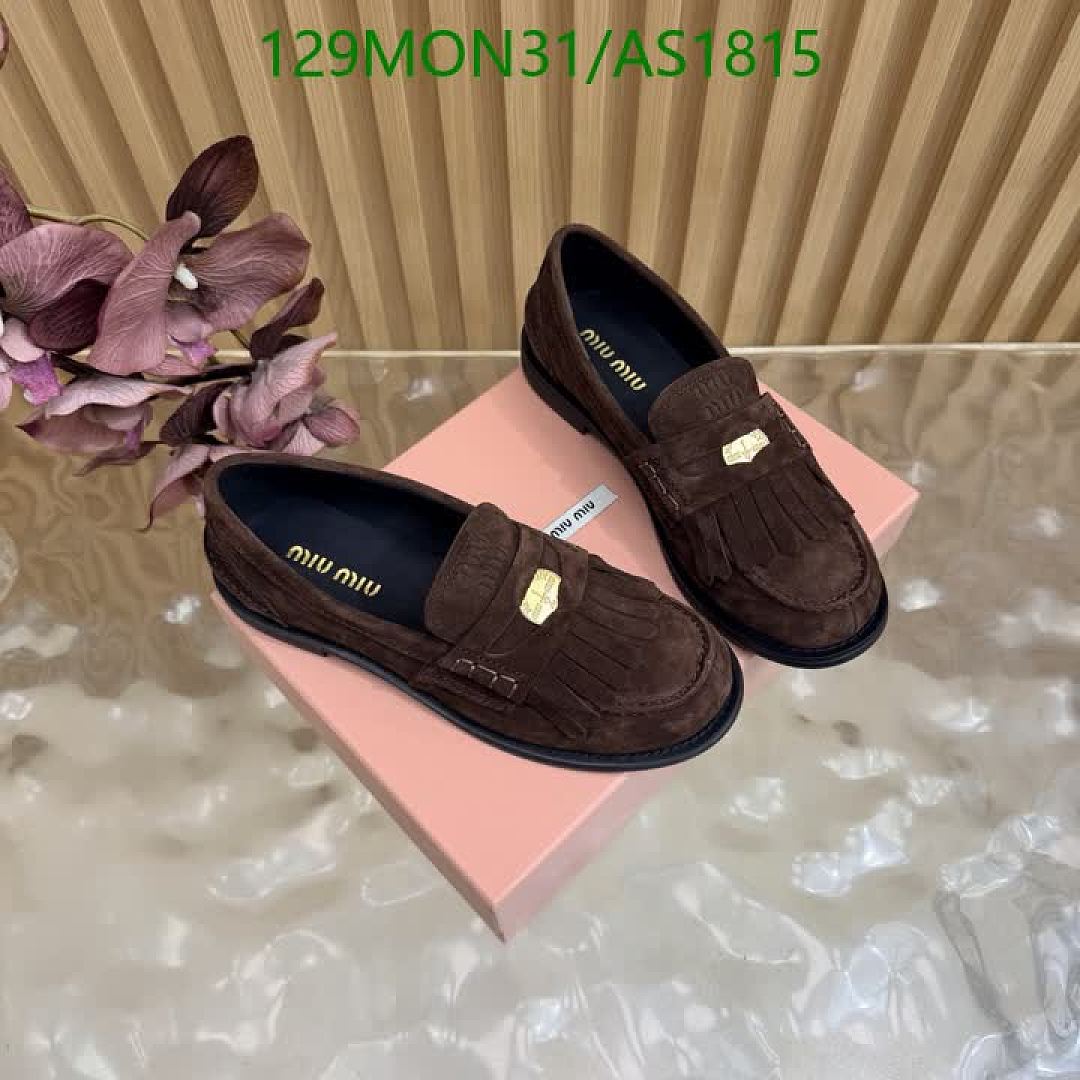 Miu Miu-Women Shoes Code: AS1815 $: 129USD