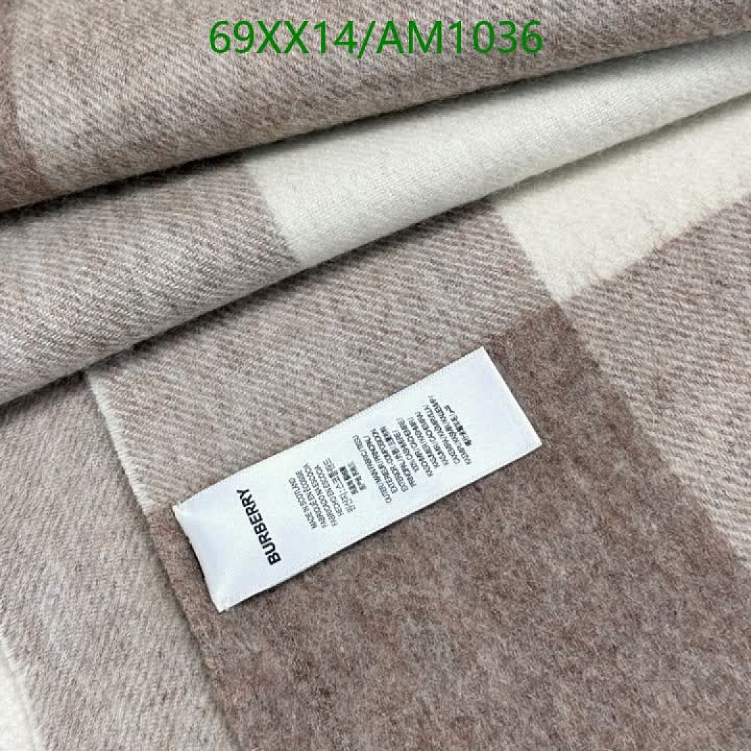 Burberry-Scarves Code: AM1036 $: 69USD