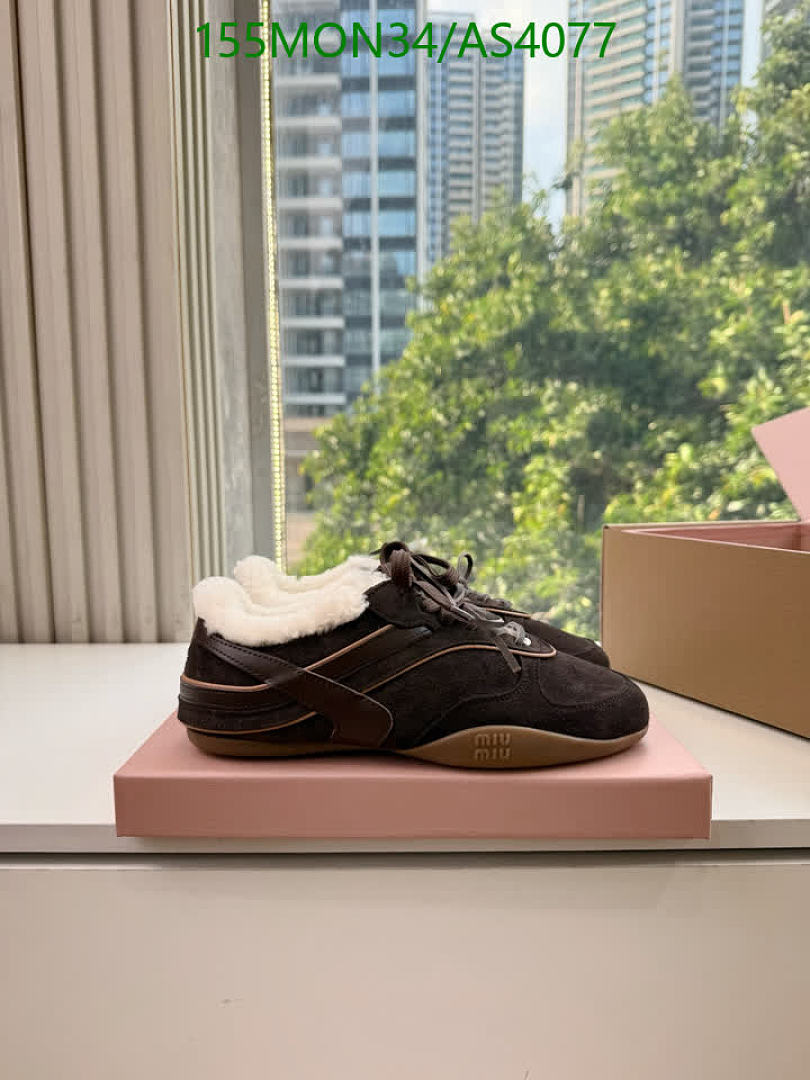 Miu Miu-Women Shoes Code: AS4077 $: 155USD