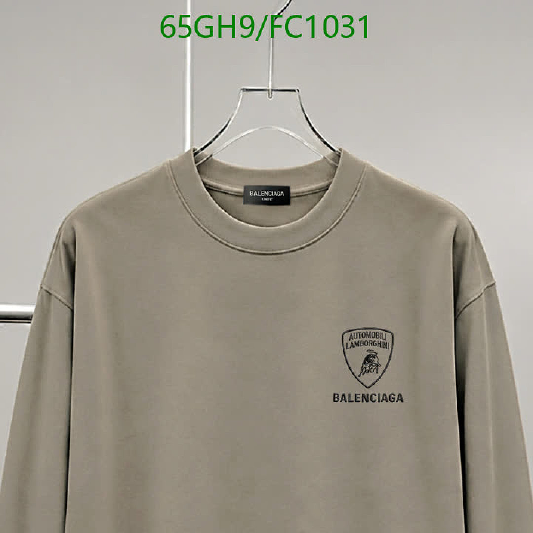 Balenciaga-Clothing Code: FC1031 $: 65USD