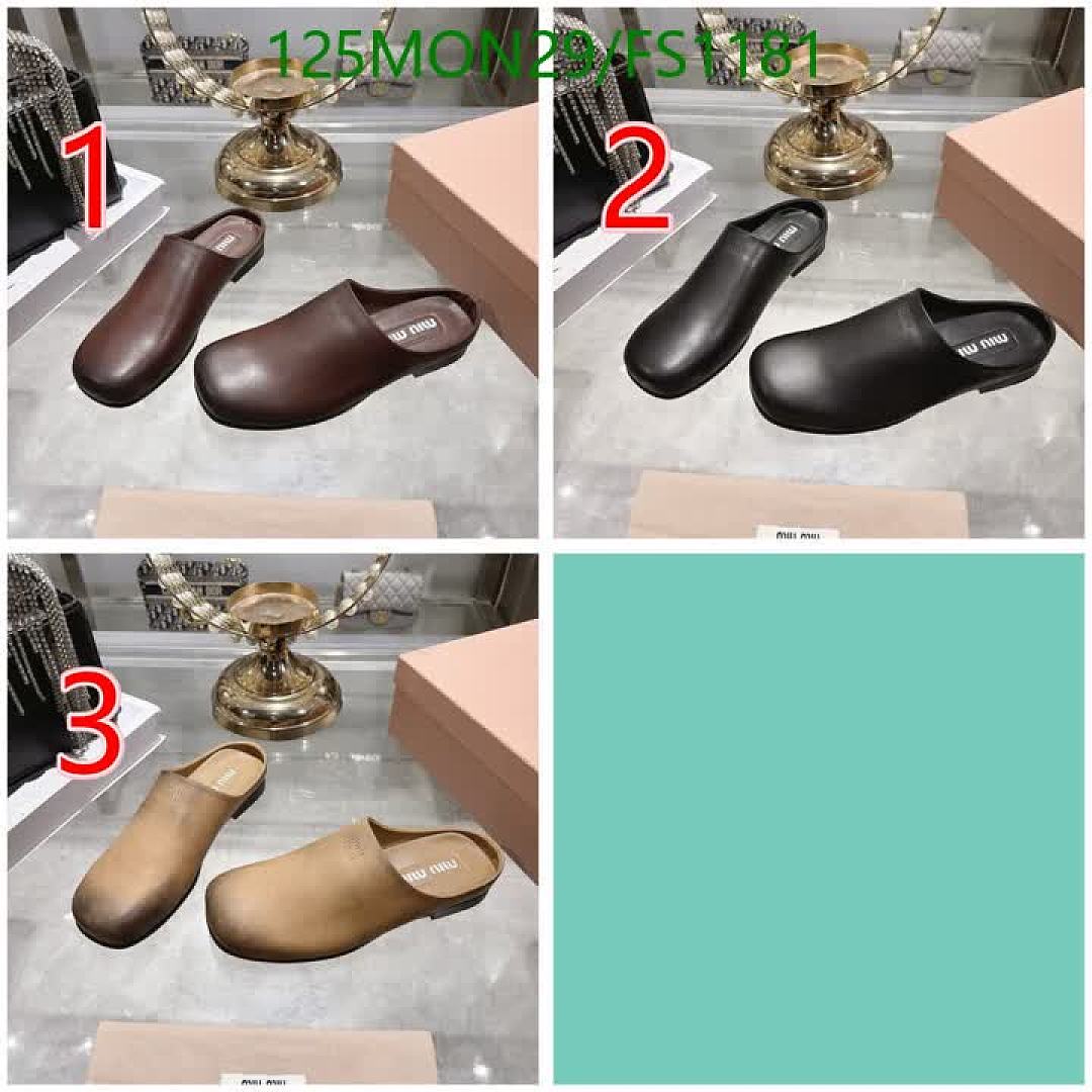 Miu Miu-Women Shoes Code: FS1181 $: 125USD