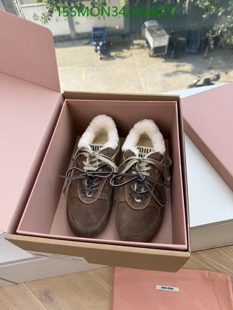 Miu Miu-Women Shoes Code: AS4077 $: 155USD