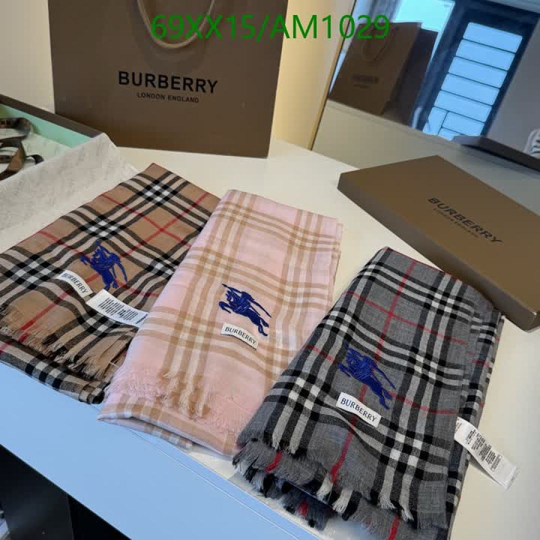 Burberry-Scarves Code: AM1029 $: 69USD