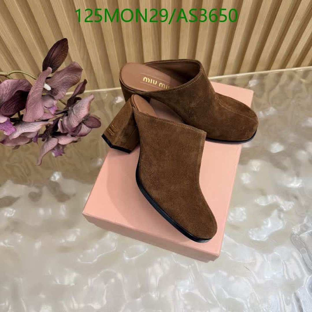 Miu Miu-Women Shoes Code: AS3650 $: 125USD