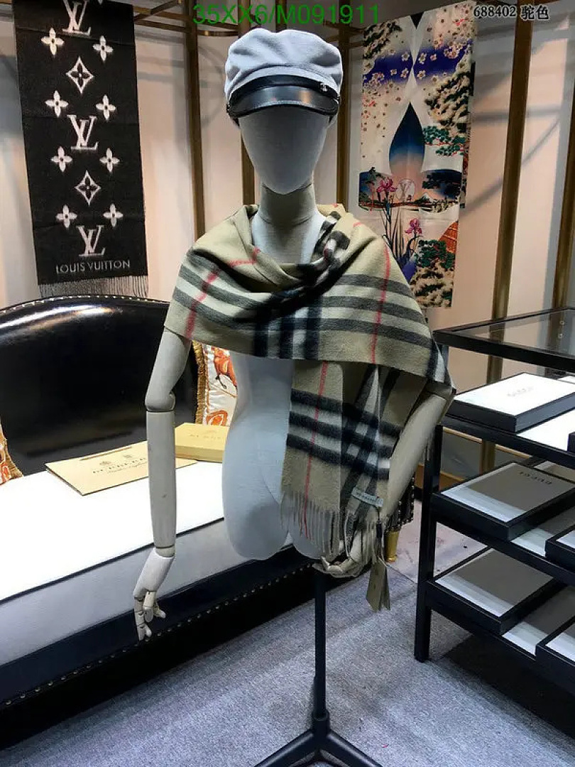 Burberry-Scarves Code: M091911 $:35USD